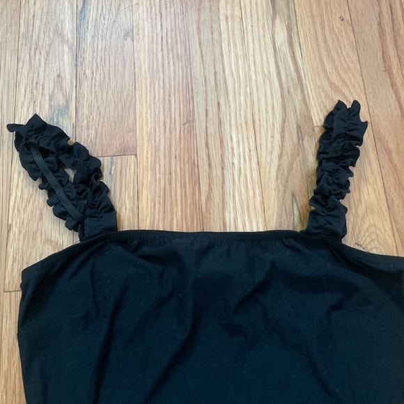 Blue Blush Black Body Suit Size Small - Picture 3 of 7